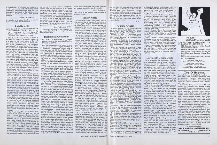 OHIO CANAL ERA, A CASE STUDY OF GOVERNMENT AND THE ECONOMY,