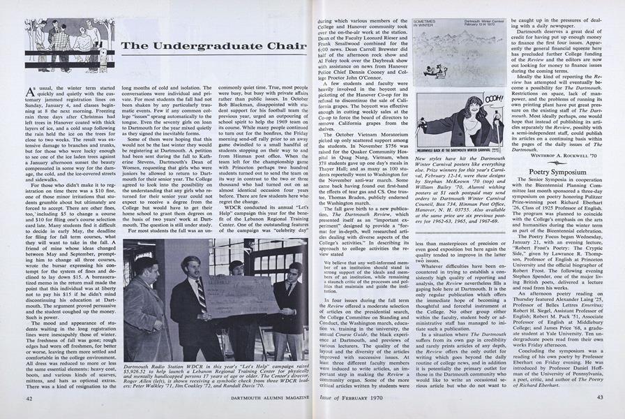 The Undergraduate Chair