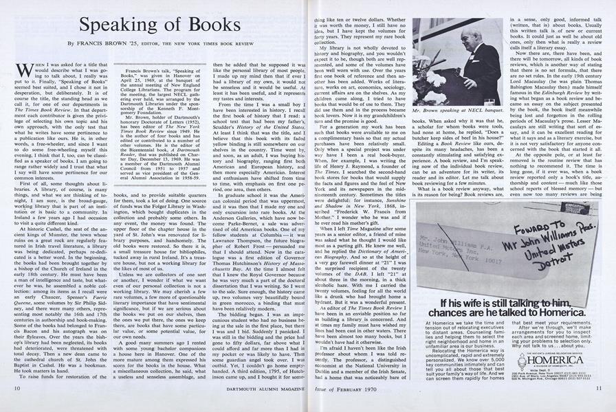 Speaking of Books