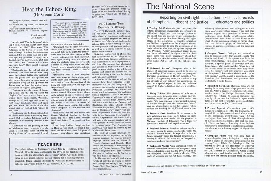 The National Scene