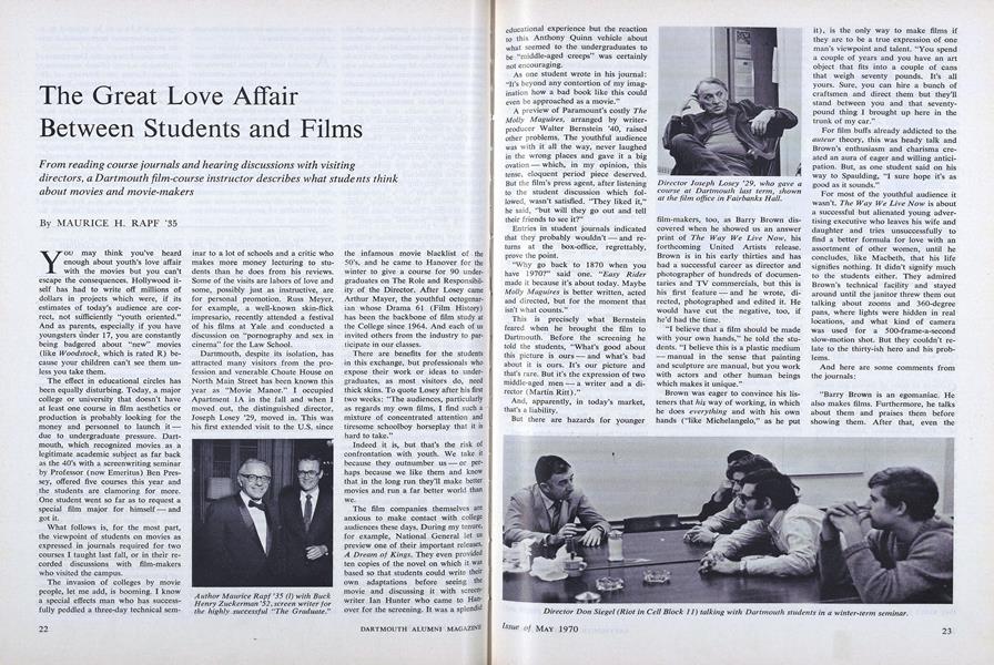 The Great Love Affair Between Students and Films