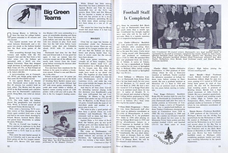 Big Green Teams