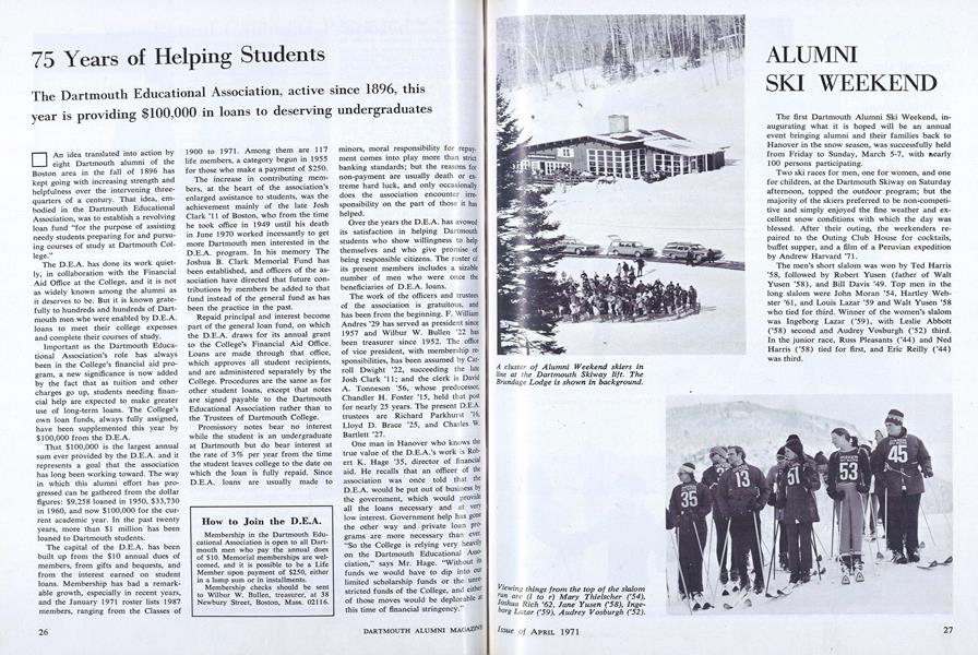 ALUMNI SKI WEEKEND