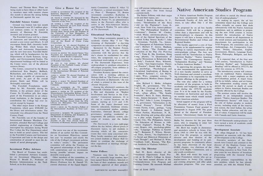 Native American Studies Program