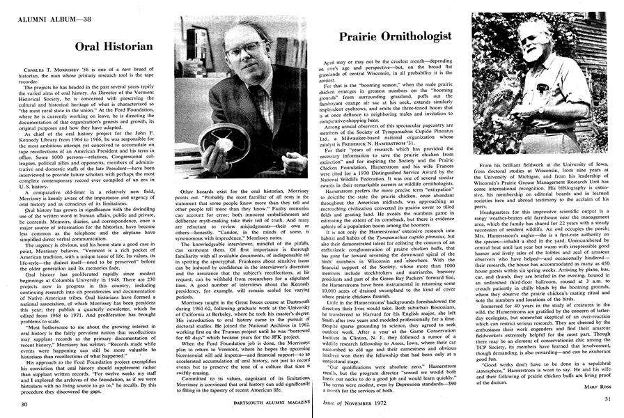 Prairie Ornithologist