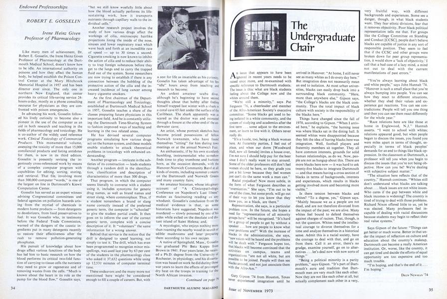 The Undergraduate Chair
