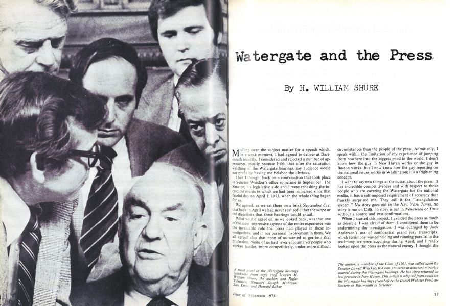 Watergate and the Press
