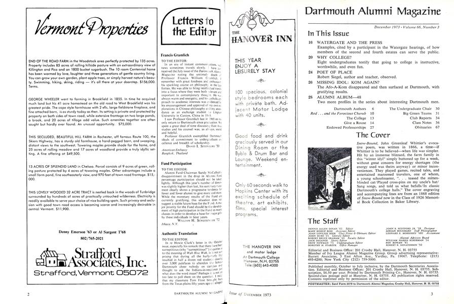 Table of Contents