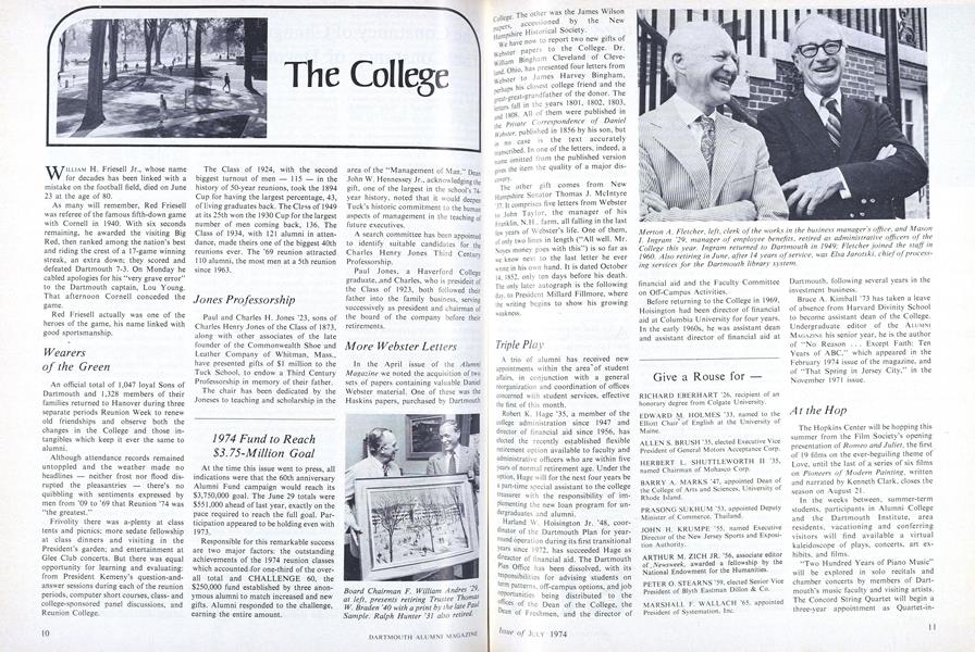 Jones Professorship