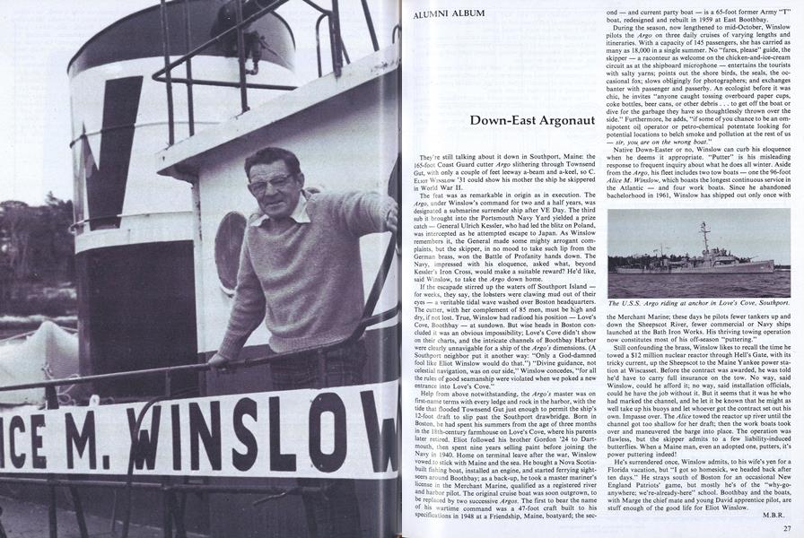 Down-East Argonaut