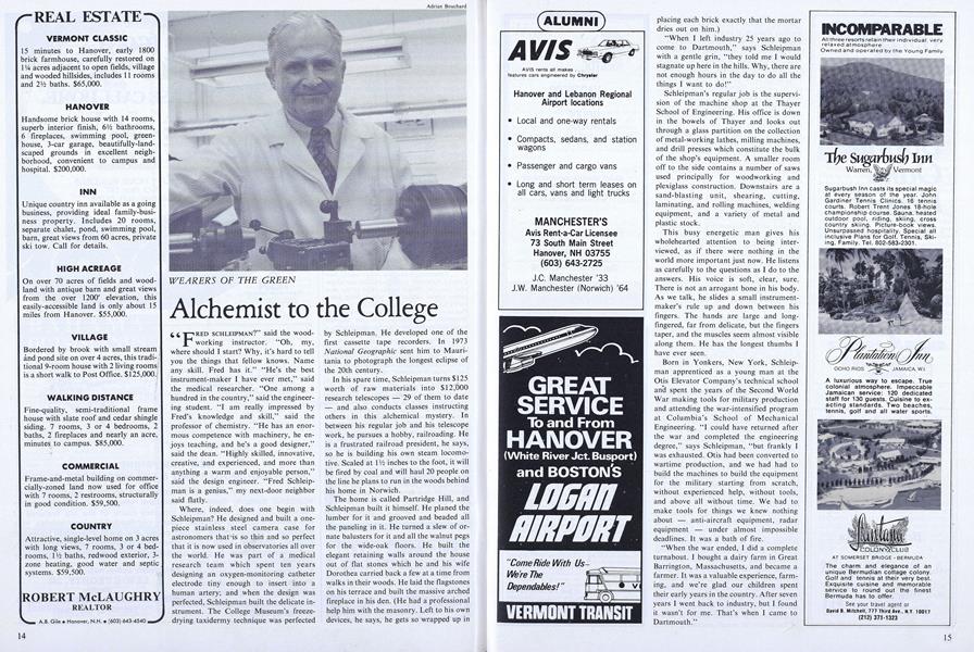 Alchemist to the College