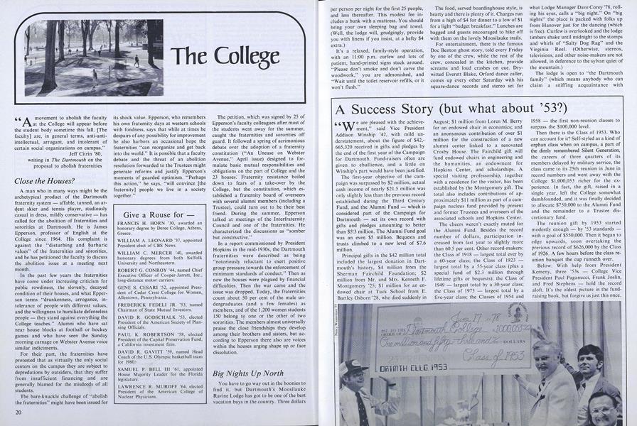 The College