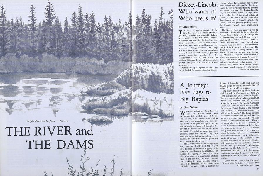 THE RIVER and THE DAMS