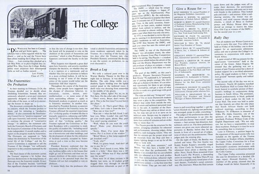 The College