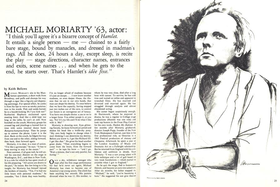 MICHAEL MORIARTY ’63, ACTOR