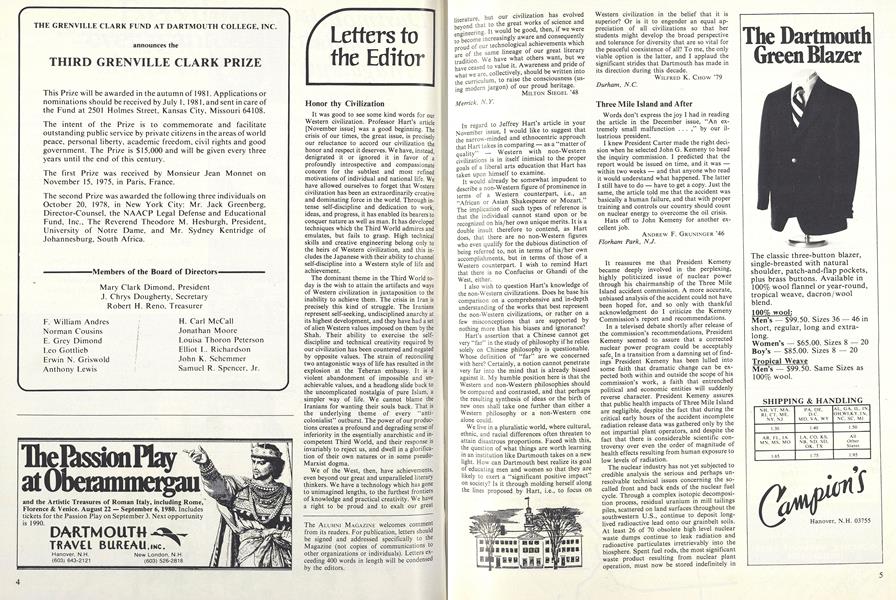 Letters to the Editor
