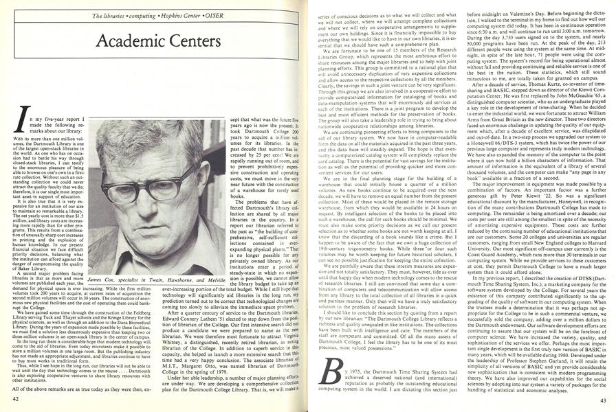 Academic Centers