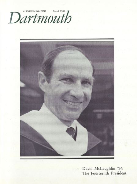 Issue: - March 1981 | Dartmouth Alumni Magazine
