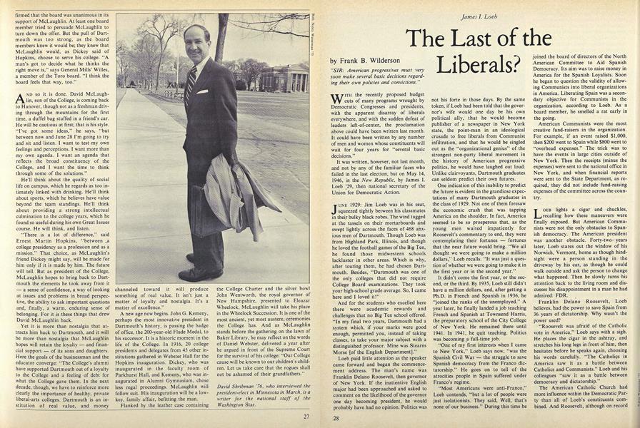The Last of the Liberals?
