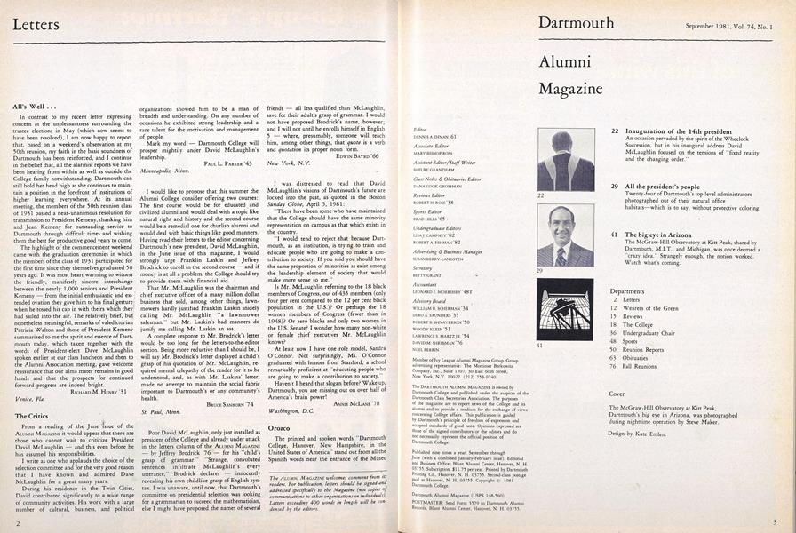 Table of Contents