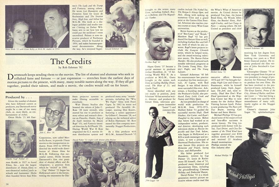 The Credits