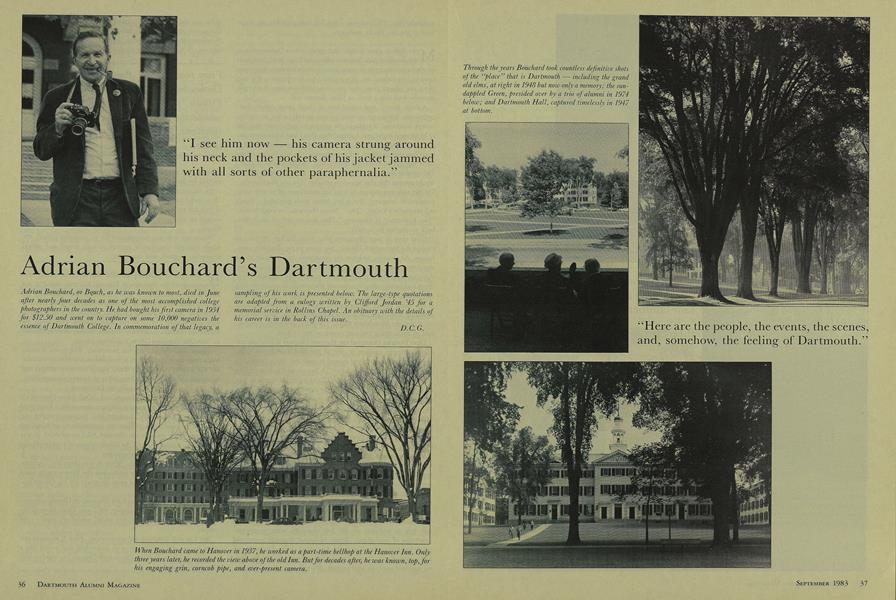 Adrian Bouchard's Dartmouth