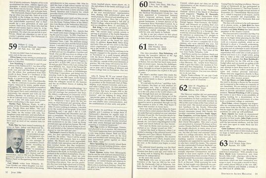 1962, Page: 93 - JUNE/JULY 1984 | Dartmouth Alumni Magazine