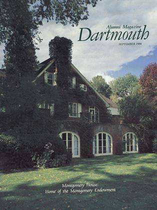 SEPTEMBER 1984 | Dartmouth Alumni Magazine