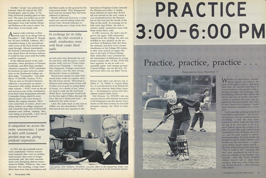 Practice, practice, practice