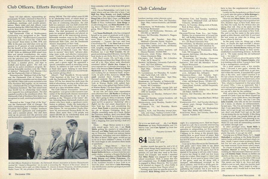 Club Calendar