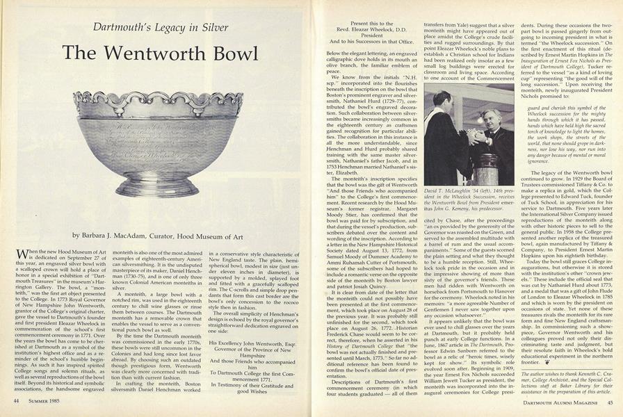 The Wentworth Bowl