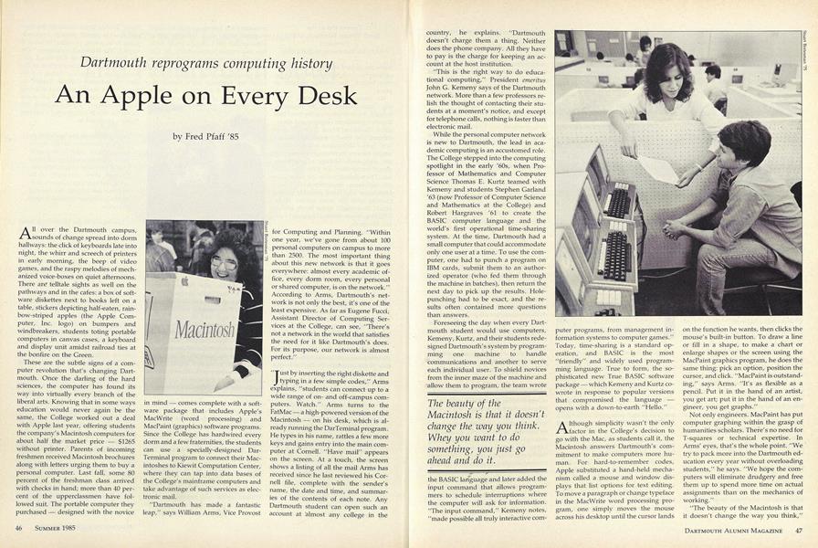 An Apple on Every Desk