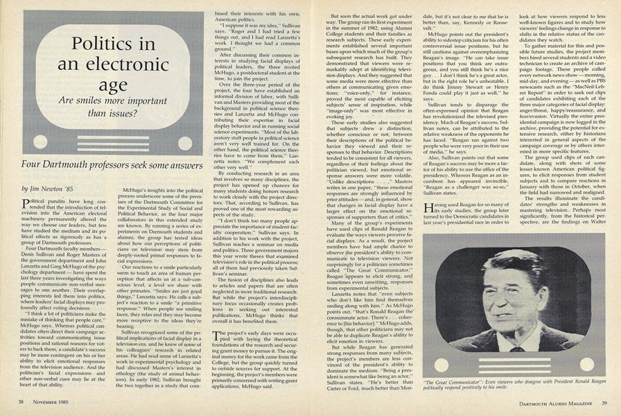 Politics in an electronic age