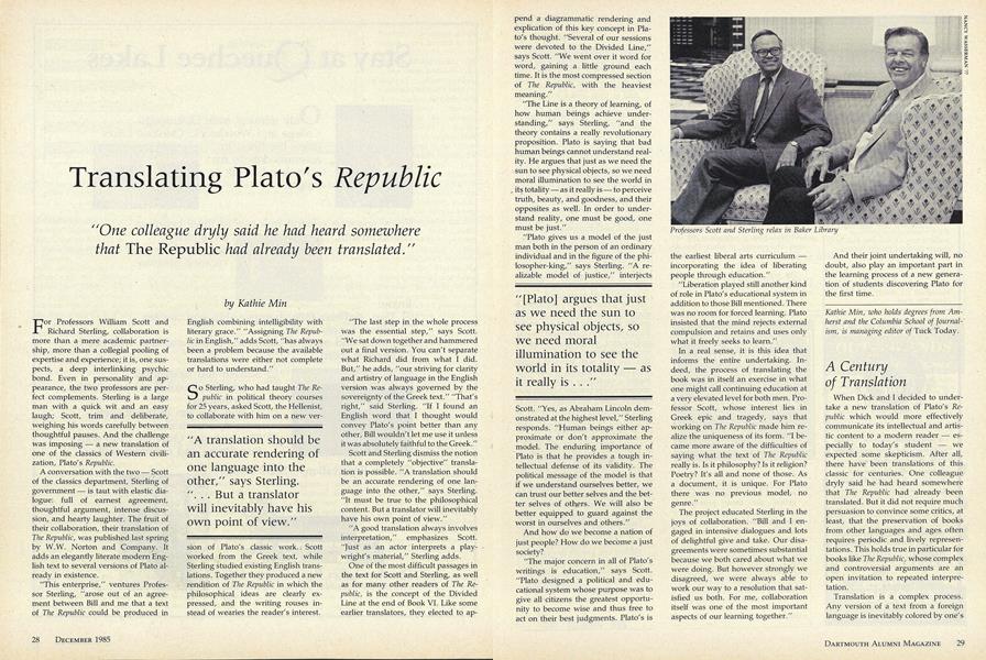 Translating Plato's Republic