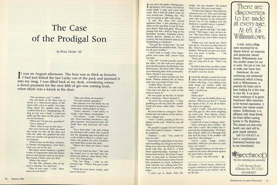 The Case of the Prodigal Son