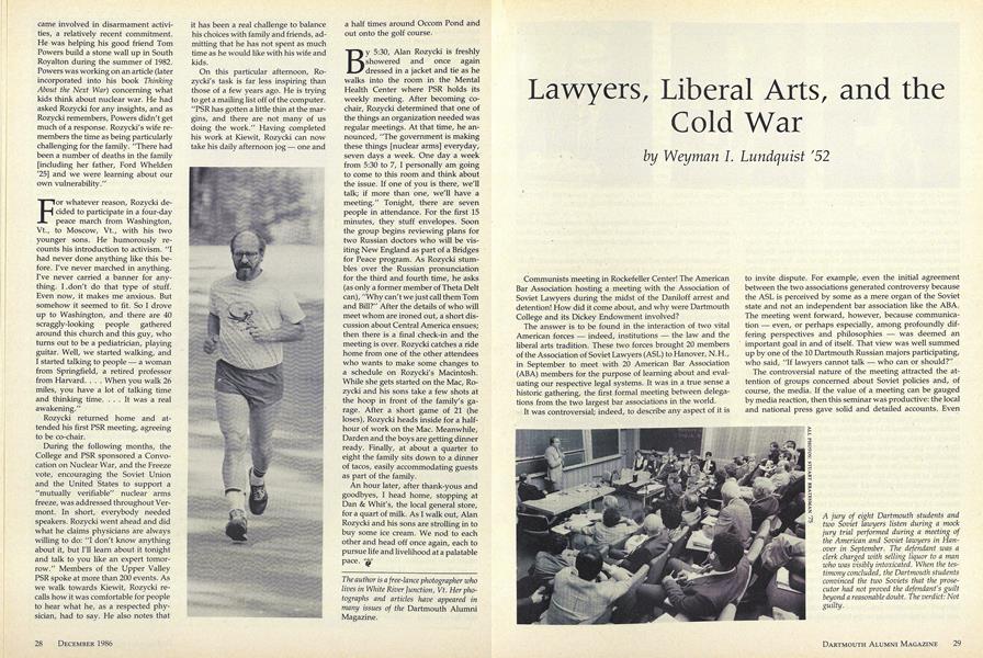 Lawyers, Liberal Arts, and the Cold War