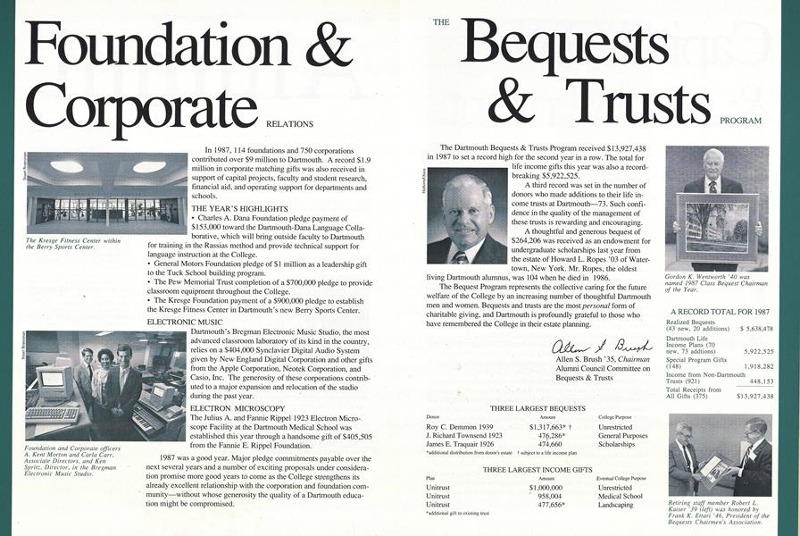 The Bequests & Trusts Program