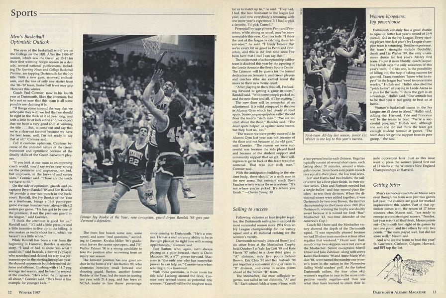 Men's Basketball Optimistic Outlook
