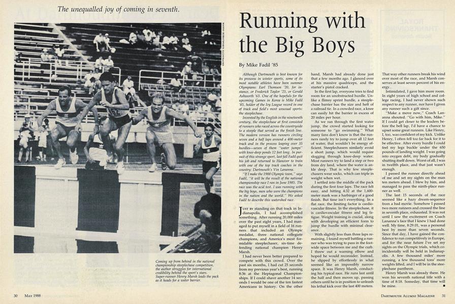 Running with the Big Boys