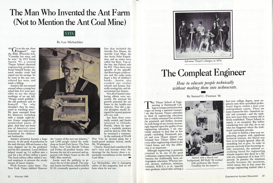 The Man Who Invented the Ant Farm (Not to Mention the Ant Coal Mine)
