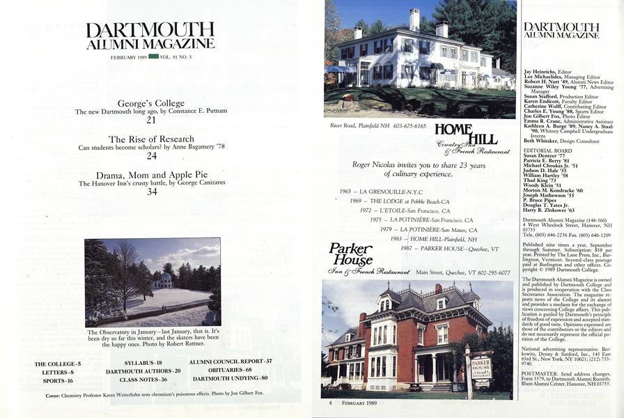 Table of Contents