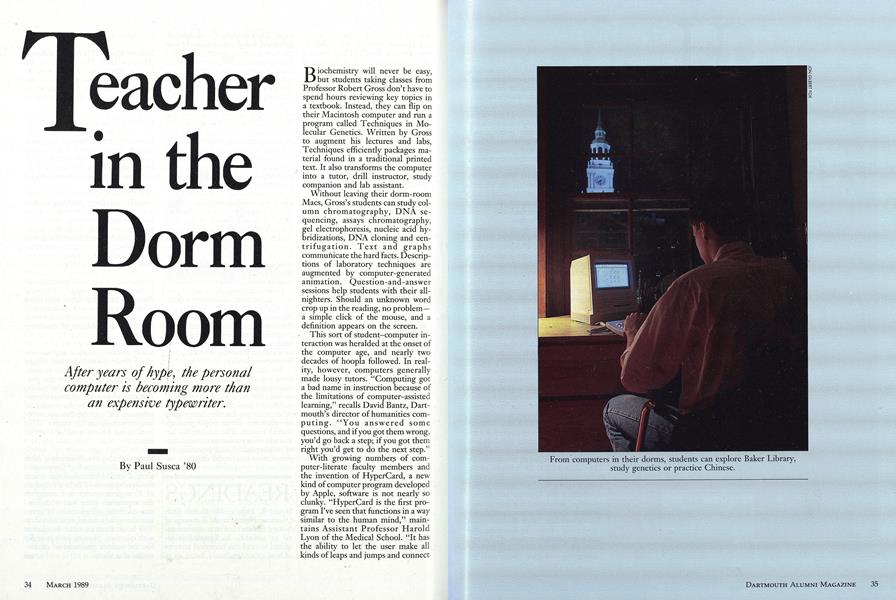 Teacher in the Dorm Room