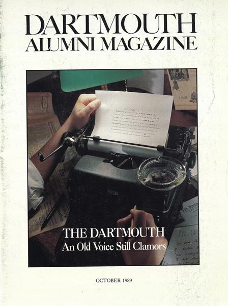 Issue: - October 1989 | Dartmouth Alumni Magazine