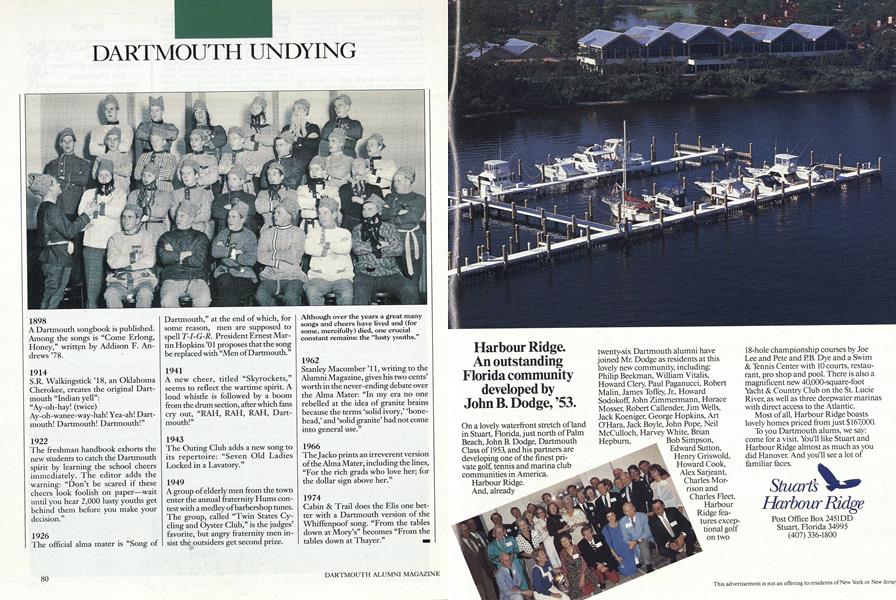 DARTMOUTH UNDYING