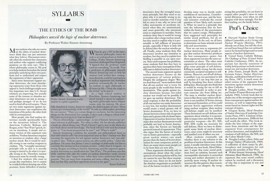 THE ETHICS OF THE BOMB