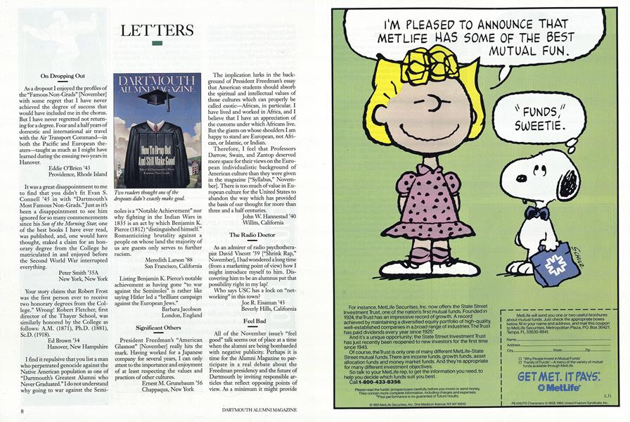 LETTERS
