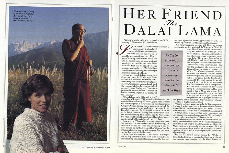 Her Friend the Dalai Lama
