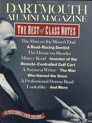 MARCH 1992 | Dartmouth Alumni Magazine