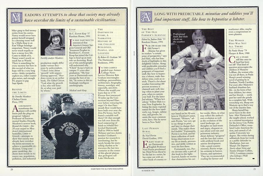 The Dartmouth Story, A Narrative History Of The College Buildings, Peioke, and Legebds