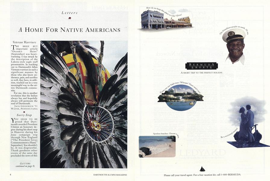 A Home For Native Americans